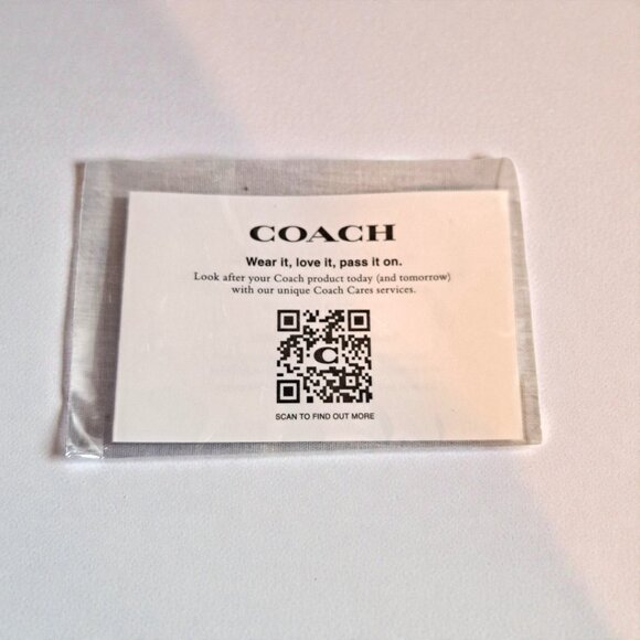 Coach Open Circle Linear Earrings in Gold/ Multi NWT - Picture 7 of 10